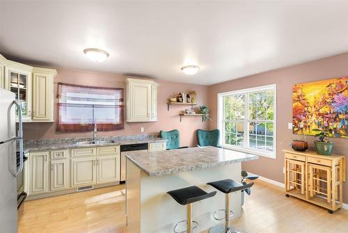 59 Vivian Avenue, Winnipeg, MB - Indoor Photo Showing Kitchen With Double Sink With Upgraded Kitchen