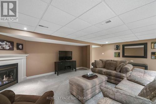 5045 Michener Road, Fort Erie, ON - Indoor Photo Showing Living Room With Fireplace