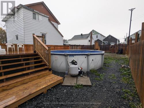 188 Birch Street N, Timmins (Central), ON - Outdoor With Above Ground Pool With Exterior