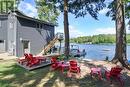 10 Kellington Point Road, Parry Sound, ON  - Outdoor With Body Of Water With Deck Patio Veranda 