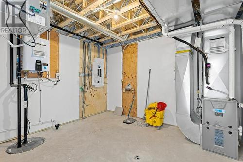 Utility room/workshop, drywalled & insulated - 9 Billings Avenue W, South Dundas, ON - Indoor Photo Showing Basement