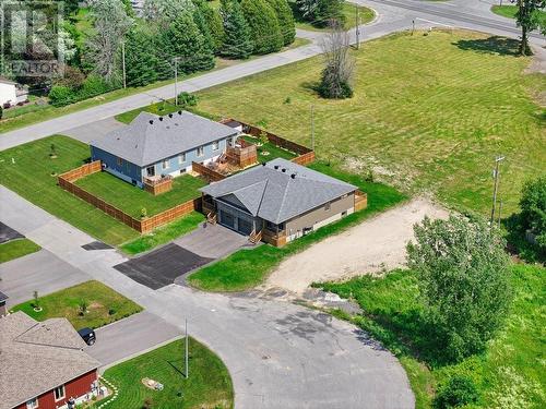 Overhead photo showing immediate neighbours to east & Rooney Streat to east - 9 Billings Avenue W, South Dundas, ON - Outdoor With View