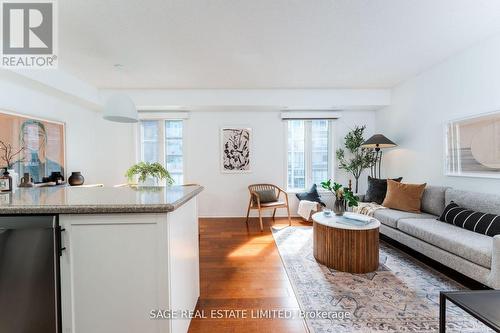 1110 - 50 East Liberty Street, Toronto, ON - Indoor Photo Showing Living Room