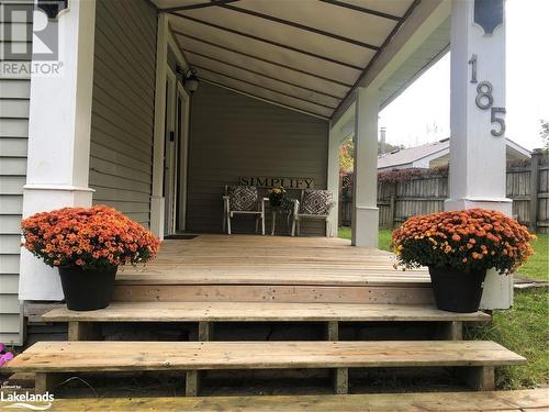 Front porch - 185 South Fairy Lake Road, Huntsville, ON - Outdoor With Deck Patio Veranda With Exterior