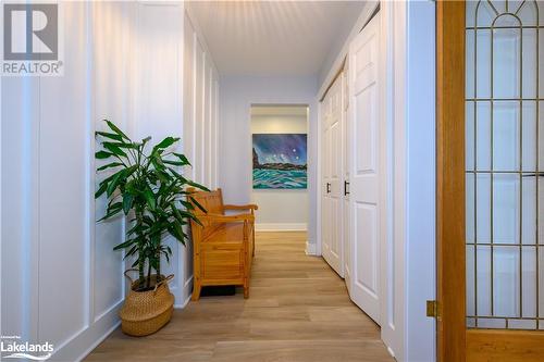 Main floor - Front foyer w/ french doors - 185 South Fairy Lake Road, Huntsville, ON - Indoor Photo Showing Other Room