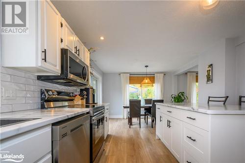 View from top of kitchen towards dining room - 185 South Fairy Lake Road, Huntsville, ON - Indoor Photo Showing Kitchen