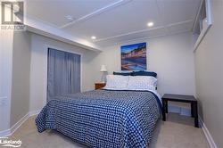 Lower level In-Law suite bedroom - 