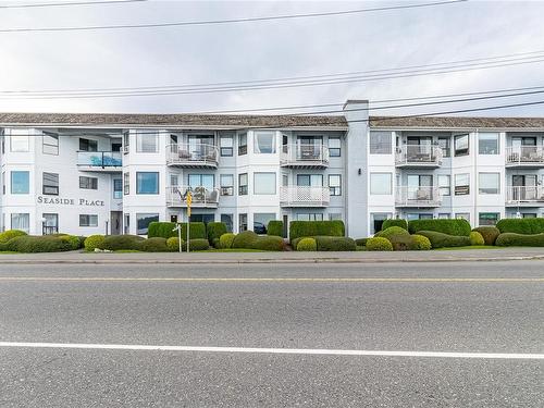 210-2815 Departure Bay Rd, Nanaimo, BC - Outdoor With Balcony With Facade