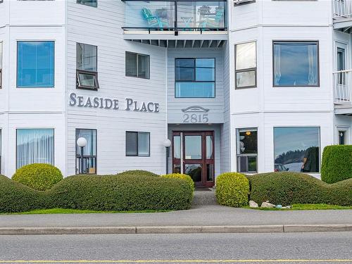 210-2815 Departure Bay Rd, Nanaimo, BC - Outdoor With Balcony With Facade