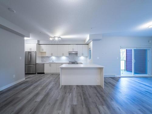 201-20 Barsby Ave, Nanaimo, BC - Indoor Photo Showing Kitchen