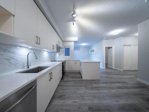 201-20 Barsby Ave, Nanaimo, BC - Indoor Photo Showing Kitchen With Upgraded Kitchen