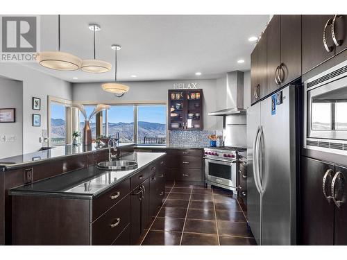 1749 Birkenhead Place, Kamloops, BC - Indoor Photo Showing Kitchen With Double Sink With Upgraded Kitchen