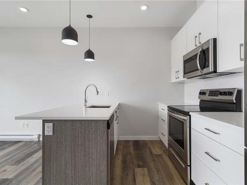 303-1515 Redfern St, Victoria, BC - Indoor Photo Showing Kitchen With Upgraded Kitchen