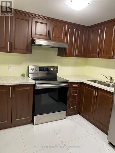 3 Farley (Basement) Road, Brampton, ON - Indoor Photo Showing Kitchen With Double Sink