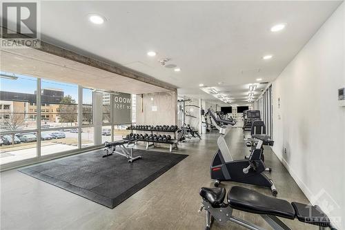 201 Parkdale Avenue Unit#301, Ottawa, ON - Indoor Photo Showing Gym Room