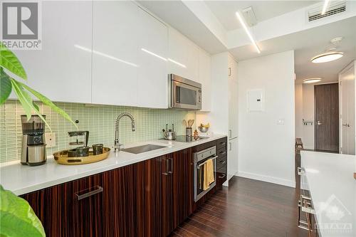 201 Parkdale Avenue Unit#301, Ottawa, ON - Indoor Photo Showing Kitchen With Upgraded Kitchen