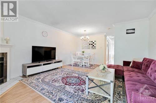 5988 Red Willow Drive, Ottawa, ON - Indoor Photo Showing Living Room With Fireplace