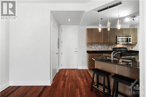 323 Winona Avenue Unit#103, Ottawa, ON - Indoor Photo Showing Kitchen With Double Sink