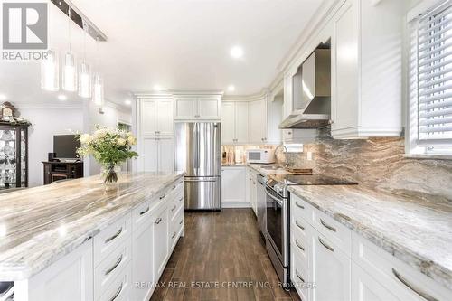 Main - 15 Northwood Drive, Brampton, ON - Indoor Photo Showing Kitchen With Stainless Steel Kitchen With Upgraded Kitchen