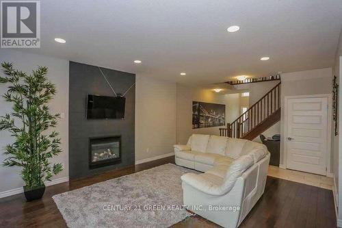 1221 Gough Road, London, ON - Indoor Photo Showing Living Room With Fireplace