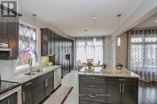 1221 Gough Road, London, ON - Indoor Photo Showing Kitchen With Double Sink With Upgraded Kitchen