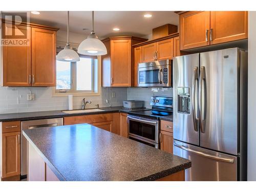 2125 Atkinson Street Unit# 805, Penticton, BC - Indoor Photo Showing Kitchen With Stainless Steel Kitchen