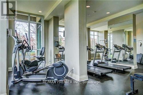 102 - 88 Promenade Circle, Vaughan, ON - Indoor Photo Showing Gym Room