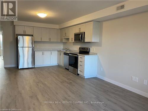 B12 - 160 Rochefort Street, Kitchener, ON - Indoor Photo Showing Kitchen With Stainless Steel Kitchen