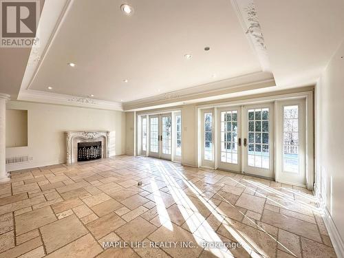 16 Brian Cliff Drive, Toronto, ON - Indoor Photo Showing Other Room With Fireplace