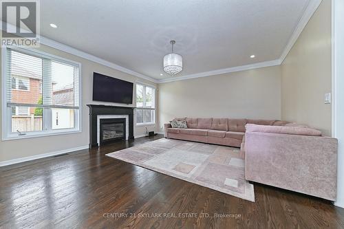 24 Dalton Drive, Cambridge, ON - Indoor Photo Showing Living Room With Fireplace