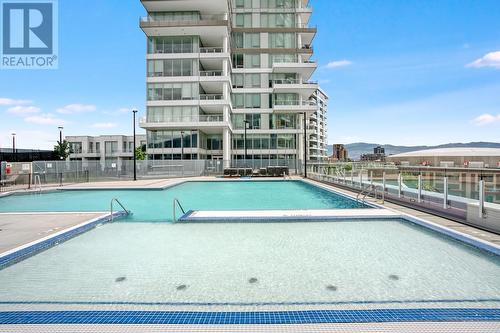 1181 Sunset Drive Unit# 2502, Kelowna, BC - Outdoor With In Ground Pool