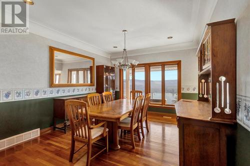 1419 West Kelowna Road, West Kelowna, BC - Indoor Photo Showing Dining Room