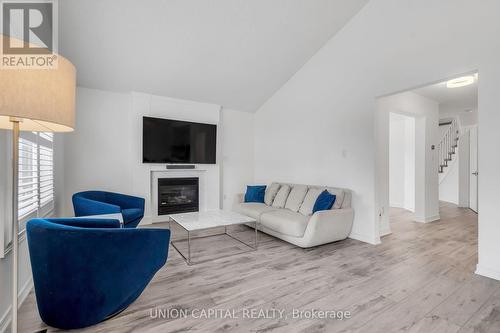 659 Ormond Drive, Oshawa, ON - Indoor Photo Showing Living Room With Fireplace