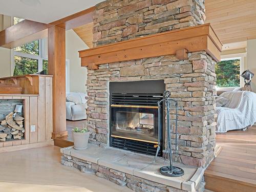 Other - 965 Ch. Morgan, Saint-Adolphe-D'Howard, QC - Indoor Photo Showing Living Room With Fireplace