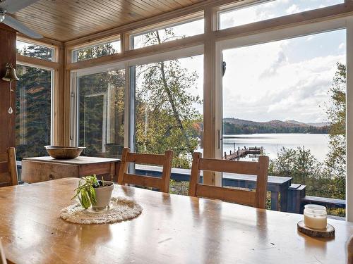 Water view - 965 Ch. Morgan, Saint-Adolphe-D'Howard, QC - Indoor Photo Showing Dining Room