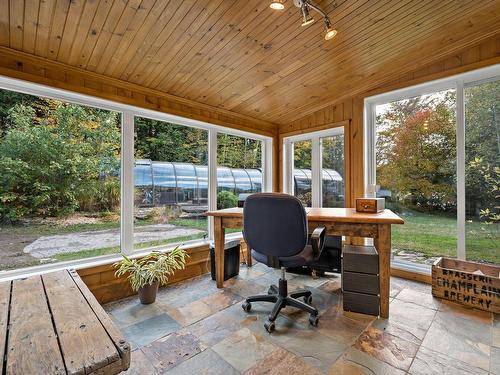 Office - 965 Ch. Morgan, Saint-Adolphe-D'Howard, QC - Outdoor With Deck Patio Veranda With Exterior