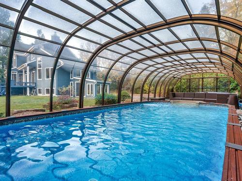 Pool - 965 Ch. Morgan, Saint-Adolphe-D'Howard, QC - Indoor Photo Showing Other Room With In Ground Pool