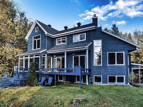 Back facade - 965 Ch. Morgan, Saint-Adolphe-D'Howard, QC - Outdoor With Deck Patio Veranda With Facade