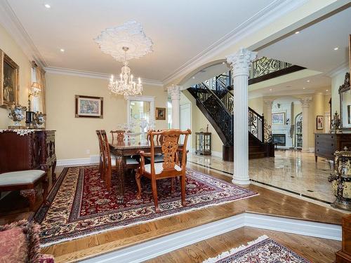 Dining room - 8 Rue Fleming, Dollard-Des-Ormeaux, QC - Indoor Photo Showing Dining Room