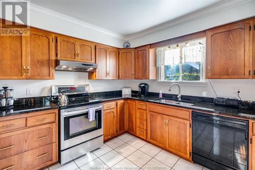 66 Hanlan Street South, Essex, ON - Indoor Photo Showing Kitchen With Double Sink