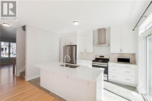 104 Rugosa Street, Ottawa, ON - Indoor Photo Showing Kitchen With Double Sink With Upgraded Kitchen