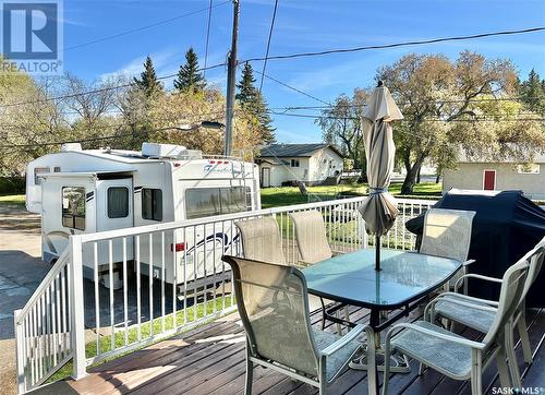 400 4Th Avenue W, Debden, SK - Outdoor With Deck Patio Veranda