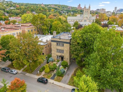 Photo aérienne - 365A  - 367 Av. Redfern, Westmount, QC - Outdoor With View
