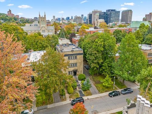 Aerial photo - 365A  - 367 Av. Redfern, Westmount, QC - Outdoor With View