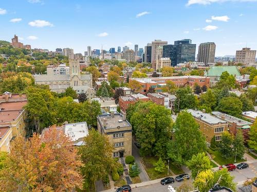 Aerial photo - 365A  - 367 Av. Redfern, Westmount, QC - Outdoor With View