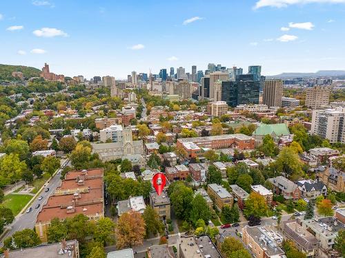Photo aérienne - 365A  - 367 Av. Redfern, Westmount, QC - Outdoor With View
