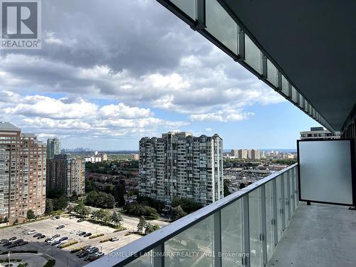 1501 - 3900 Confederation Parkway, Mississauga, ON - Outdoor With Balcony With View