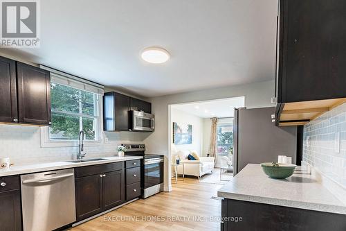 63 Audrey Street, Hamilton, ON - Indoor Photo Showing Kitchen With Stainless Steel Kitchen