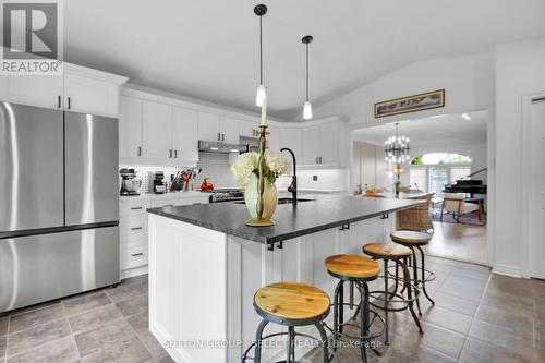 New Stainless steel appliances - 655 Thornwood Court, London, ON - Indoor Photo Showing Kitchen With Stainless Steel Kitchen With Upgraded Kitchen