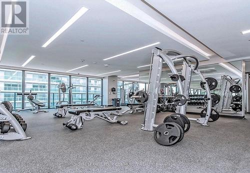 1813 - 30 Shore Breeze Drive, Toronto, ON - Indoor Photo Showing Gym Room